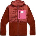 Cotopaxi Women's Trico Hybrid Hooded Jacket Rusty And Rusty, L