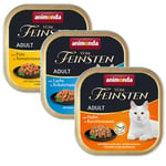 Animonda vom Feinsten Adult -säästöpakkaus 32 x 100 g - Adult No Grain In Sauce  (3 makua)