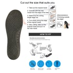 Foot Magnetic Therapy Massage Insoles Breathable Shoe Foot Pain Relief Massa AUS