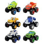 Blaze And The Monster Machines Leksaker Blaze Fordon Leksaker Presenter-6 st