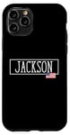 iPhone 11 Pro Jackson City USA Flag State Travel US America Women Men Case