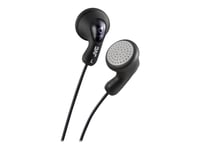 JVC HA-F14 Gumy phones - Écouteurs - embout auriculaire - filaire - jack 3,5mm - noir