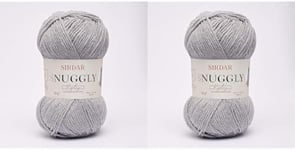 Sirdar Snuggly DK Double Knitting, Replay Grey (103), 50g (Pack of 2)