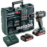 Slagborrmaskin 18v metabo - Sb 18 l set med li jon batteri v