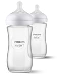 Philips Natural Response - Glass baby bottles with Flow 3 teat - SCY933/02