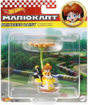 Hot Wheels Mario Kart Glider - Voiture en métal 1/64 Princesse Daisy - PRE ORDER