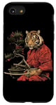 iPhone SE (2020) / 7 / 8 Samurai Tiger Japanese Warrior Bonsai Japanese Ninja Tiger Case