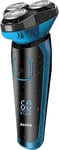 Rasoir Electrique Homme Rechargeable Etanche Wet&Dry Rasoir Electrique 3D Têtes