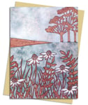 Janine Partington: Copper Foil Meadow Scene Greeting Card Pack  Pack of 6