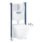 GROHE SOLIDO 5IN1 SET KOMPLETT INNBYGGINGSTOALETT/EURO