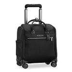 Briggs & Riley Rhapsody Softside Valise à roulettes pivotantes pour Cabine, sous Le siège, Noir, Wide Underseater 16-inch