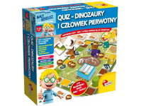 Lisciani Maly Geniusz, Frågesport - Dinosaurier Och Den Primitiva Människan - P54374