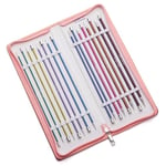KnitPro Single-Pointed Knitting Needle Set - Zing (30cm) - 2.50-6.00mm