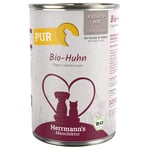 Herrmanns Pure Meat luomu -säästöpakkaus 24 x 400 g - luomukana