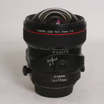 Canon Used TS-E 17mm f/4L Manual Focus Tilt Shift Lens