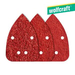 Hiekkapaperi Wolfcraft 1756000 80/120/240 g (9,6 x 13,6 cm)