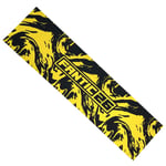 Fantic26 Stunt-Scooter Tret Scooter Griptape 58,5cm x 15,5cm Swirl Noir/Jaune