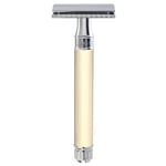 Edwin Jagger Long Handle Ivory DE Razor