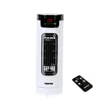 Mini Tower Fan Portable Air Cooling Desktop Oscillating 3 Speed Remote Control