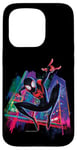 iPhone 15 Pro Marvel Spider-Man Miles Morales Graffiti City Case