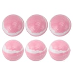 6pcs Bubble Bath Ball Vanilla Scents Skin Moisturizing Aromatherapy Salt Sho SG5