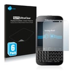 6x Film Protection Ecran pour Blackberry Classic Q20 Film Protecteur Clair