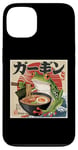 Coque pour iPhone 13 Costume de grenouille en peluche pour adulte Ramen japonais Kawaii