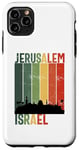 iPhone 11 Pro Max Jerusalem Israel Skyline Jewish Israeli Souvenir Women Men Case