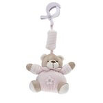 Rangle bamse m/klype rosa