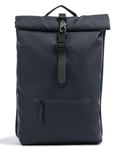 Rains Rolltop backpack dark blue