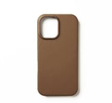 Mujjo Full Leather Case (iPhone 16) - Brun