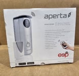 ESP Aperta Battery Powered WiFi Video Door Bell w/ Record Facility Silver