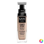 Flydende makeup foundation Can't Stop Won't Stop NYX (30 ml) (30 ml) neutral buff