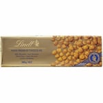 Lindt Gold Bar Milk & Hazelnut 300g - Pack of 6