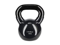 Hms Kettlebell Cast Iron Vinyl Coated 10Kg Black (17-64-069)