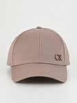 Calvin Klein Ck Logo Cotton Cap - Grey