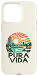 Coque pour iPhone 15 Pro Max Pura Vida | Design Costa Rica | Retro Pura Vida Costa Rica