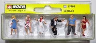 15800 Noch HO Ensemble 6 Personnages Zombie Échelle 1:87