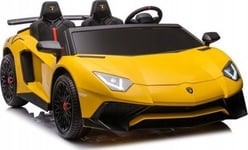 Lean Cars Auto Na Akumulator Lamborghini Xxl A8803 Żółte 24V