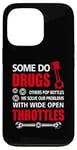 Coque pour iPhone 13 Pro Certains font de la drogue à large ouverture d'accélérateur de voiture ou de camion de course