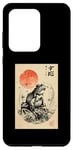 Coque pour Galaxy S20 Ultra Vintage Grenouille Japonaise Nature Kanji Esthétique Streetwear