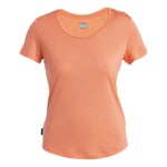 Icebreaker Women's Merino 125 Cool Lite Sphere III Scoop T-Shirt - Tang