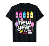 Happy New Year 2024 New Years Eve Party Teacher Kids Toddler T-Shirt