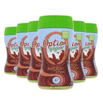 Options Vegan Belgian Hot Chocolate Drink (Multipack of 6 x 200 g Jars)