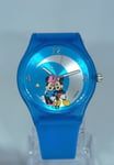 Montre Disney, Mickey & Minnie Love, Série Wrist Art, Couleur Bleu, Étui 41mm