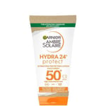 Garnier Ambre Solaire Ultra-Hydrating Sun Cream SPF 50+ 50ml Travel Size