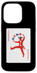 iPhone 14 Pro Joker Red Suits Playing Card Case