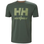 Helly Hansen Workwear 79261_476 T-paita tummanvihreä Tummanvihreä