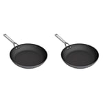 Ninja Foodi ZEROSTICK 28cm Frying Pan, [C30028UK] Hard Anodised Aluminium,  Non-Stick, Induction Compatible, Dishwasher Safe