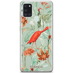 Babaco ERT GROUP mobile phone case for Samsung A21s original and officially Licensed pattern Flowers 049 optimally adapted to the shape of the mobile phone, case made of TPU